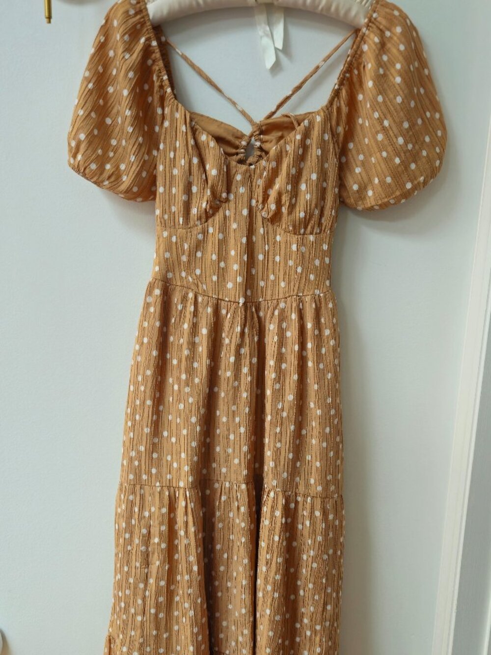 Polka dot American Eagle Maxi Dress
